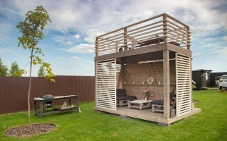 Беседка (2 этажа) 1000