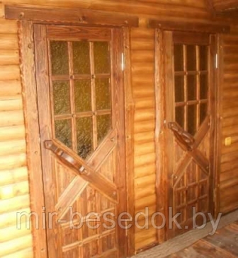 Двери деревянные под старину 0010