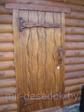 Двери под старину деревянные в Минске 0013