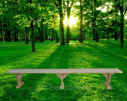 Скамейка садовая деревянная для дачи 0002