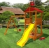 Деревянный игровой комплекс для детей 0031
