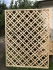 Решетка деревянная (забор решетчатый, решетка для беседки) 0019