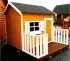 Детский деревянный домик 0085
