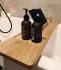 Полка-поднос для ванной комнаты из дерева 0007