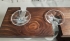 Подставка деревянная для бокалов и вина 0043